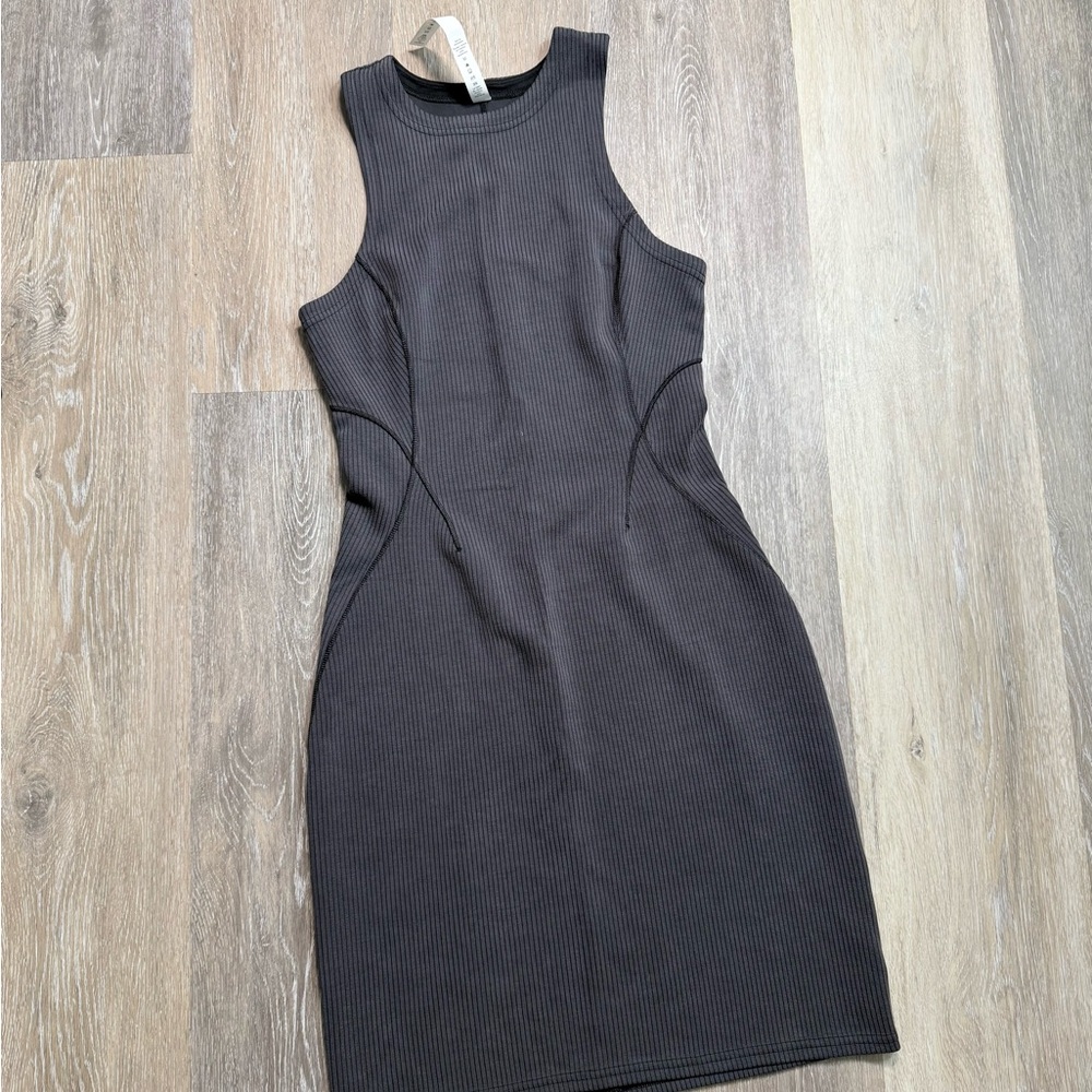 Lululemon Ribbed Softstreme Slim-Fit Tank Dress